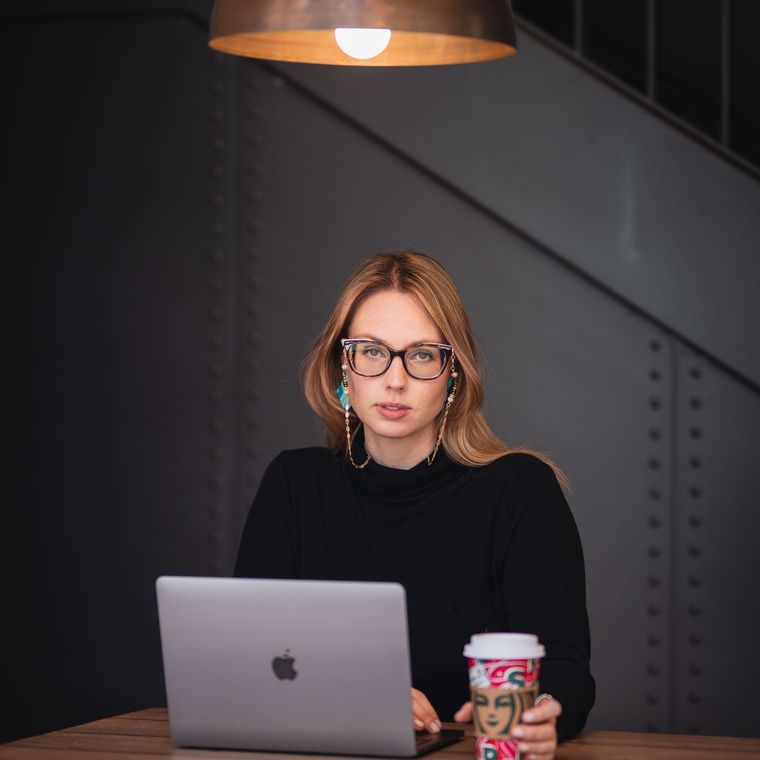 Working, and the coffee going cold